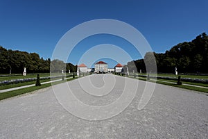 The Schloss Nymphenburg, the castle of the Nymphs.