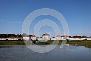 The Schloss Nymphenburg, the castle of the Nymphs. The Baroque-style palace was the summer residence of the kings of Bavaria.