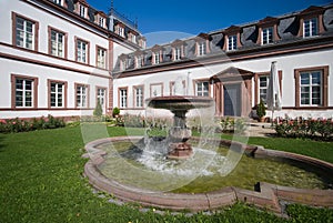 Schloss Philippsruhe Fountain photo