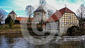 Schloss Rheda - Rheda-WiedenbrÃÂ¼ck, Kreis GÃÂ¼tersloh, Nordrheinwestfalen, Deutschland/Germany