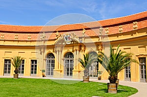 Schlossgarten in Summer in Erlangen, Germany photo