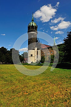 Schlosskirche Wittenberg Tower photo