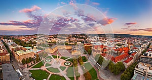 Schlossplatz in Stuttgart, Germany