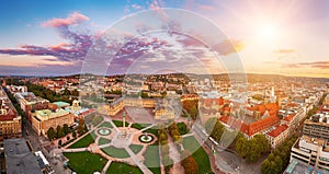 Schlossplatz in Stuttgart, Germany