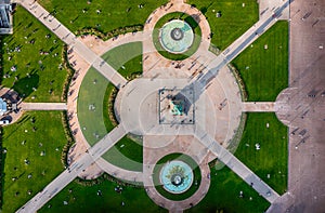 Schlossplatz in Stuttgart, Germany