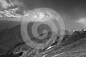 Schneeberg in Austrian Alps