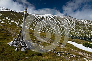 Schneeberg in Austrian Alps