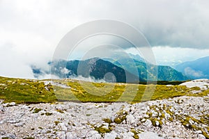 Schneeberg mountain in Lower Austria