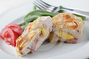 Schnitzel Cordon bleu photo