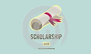 Scholarship Aid College Education Loan Money Concept