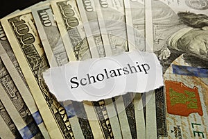 Scholarship paper note
