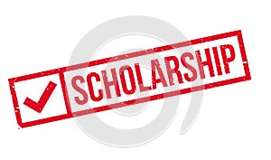 Scholarship rubber stamp