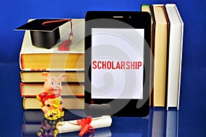 Scholarship-salary, salary, financial assistance to pay the cost of education or monthly allowance to students of secondary and