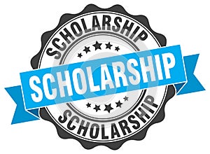 Scholarship stamp. seal