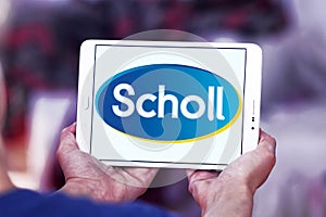 Scholl footcare solutions company logo