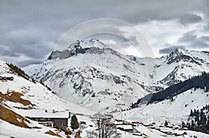 Schollberg (Scholl Mountain) in St. Antoenien, Switzerland photo