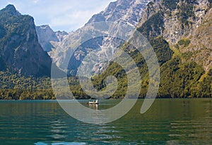 Schonau am Konigssee, Beautiful alpine landscape, a place to relax