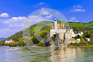 Schonbuhel castle on Danube river