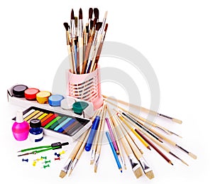 School art supplies photo