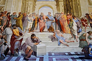 School of Athens Fresco by Raphael