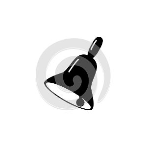 School Bell Flat Vector Icon