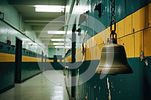 school bell swapped with a prison alarm photo