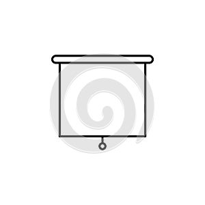School boards outline icon. Element of simple education icon for mobile concept and web apps. Thin line School boards outline icon