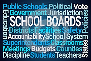 School Boards Word Cloud