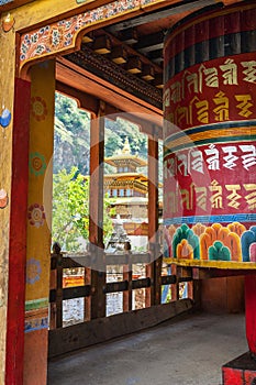 School of the Buddhist religion - Chorten Kora , Bhutan