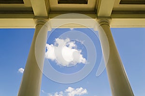 School Building Columns