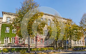 School building of the Max Planck Gymnasium in Gottingen photo