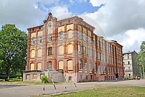 School building No. 4 the former Meervish public school, 1893. Sovetsk, Kaliningrad region