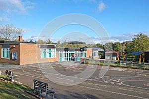 School building, UK - infant/junior 5-11years