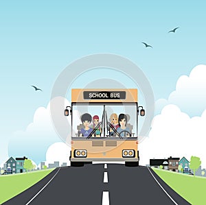School bus.