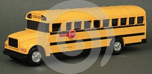 School Bus Coin Bank photo