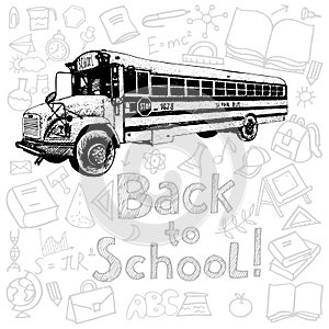 School bus illustration