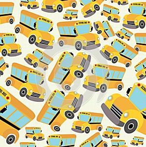 School bus pattern