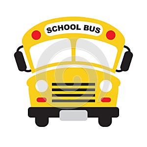 School Bus Vector Illustration