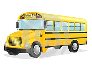 School bus vector illustration
