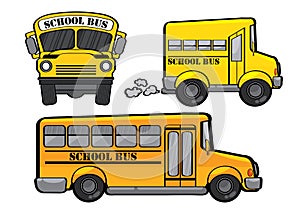School bus Yellow car student Transfer transport