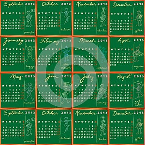 School calendar 2012 2013