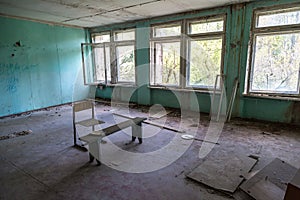 School in Chernobyl, Ukraine