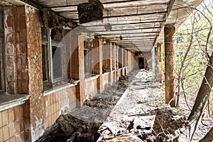 School in Chernobyl, Ukraine