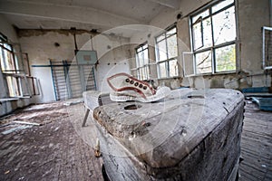 School in Chernobyl Zone