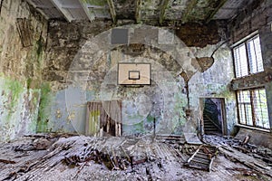 School in Chernobyl Zone