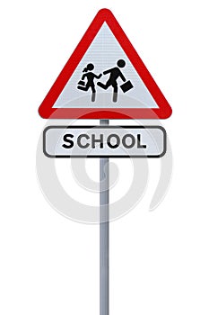 School Children Crossing Sign