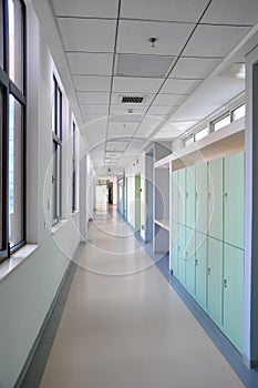 School Corridor