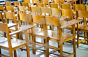 School desk chair