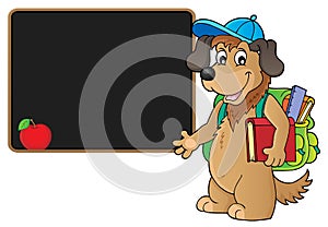 School dog theme image 4