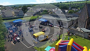 School Fete day Antrim Northern Ireland